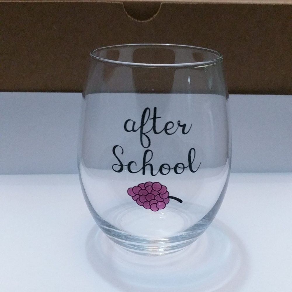 Great Teacher Gift! Coffee Mug/Stemless Wine Glass Combo - Picture 3 of 3